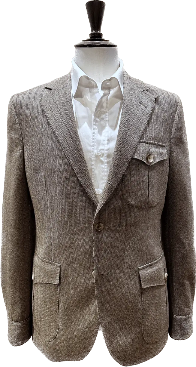 Winter Safari Jacket, veste sur mesure pour homme