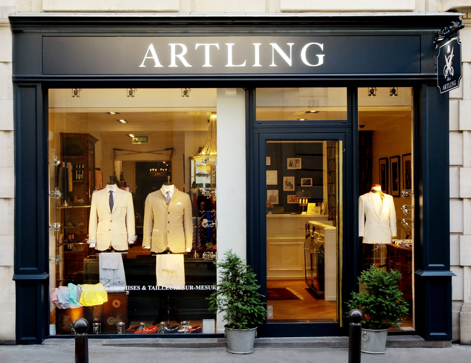 Notre magasin de costumes à Paris