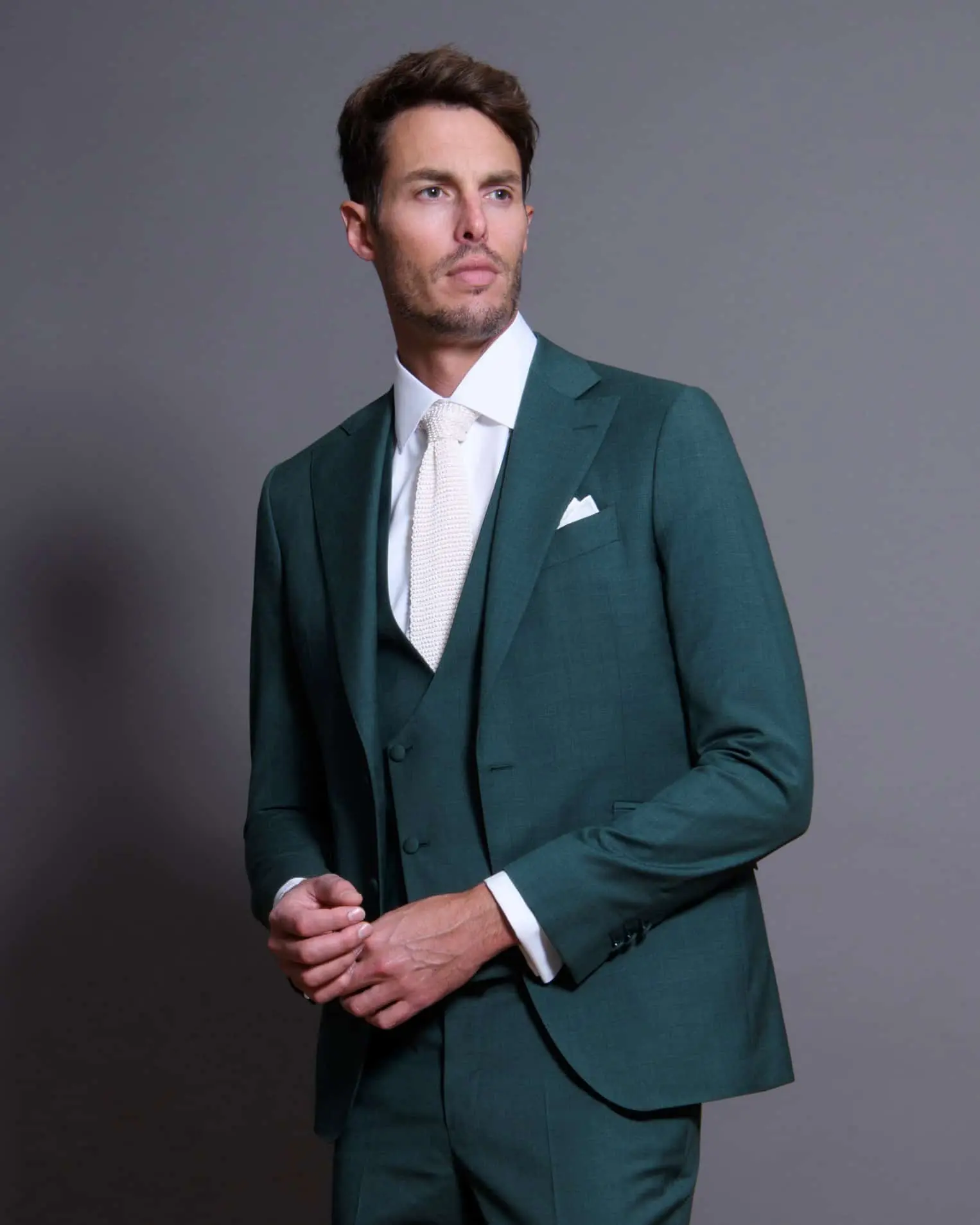Artling Paris Collection Mariage Costume vert sur mesure