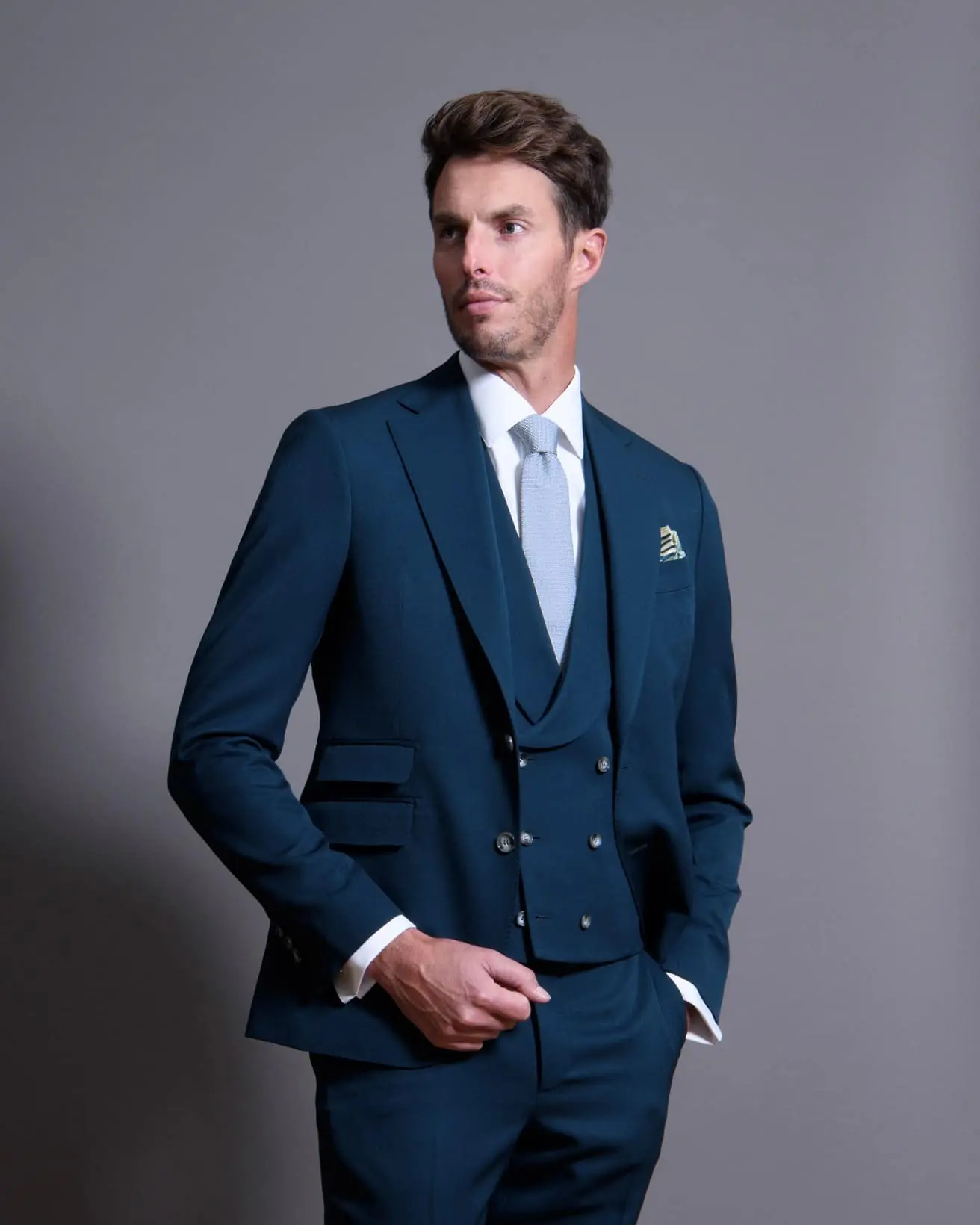 Artling Paris Collection Mariage Costume sur mesure bleu canard