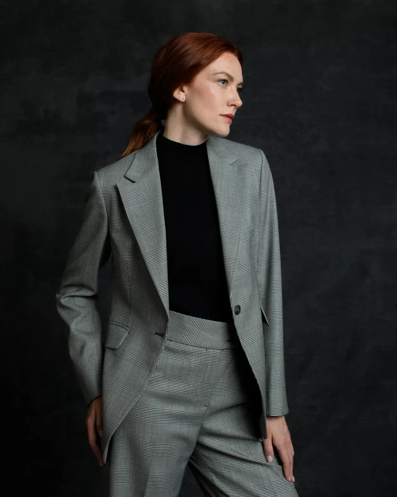ARTLING Paris - Tailleur sur mesure - Tailleur prince de galles gris