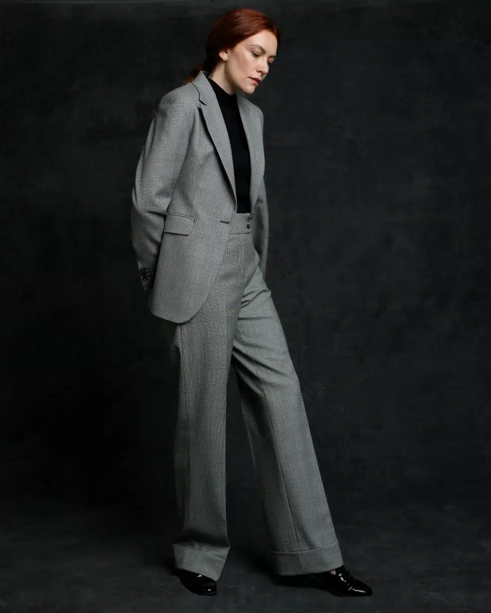 ARTLING Paris - Tailleur sur mesure - Tailleur prince de galles gris
