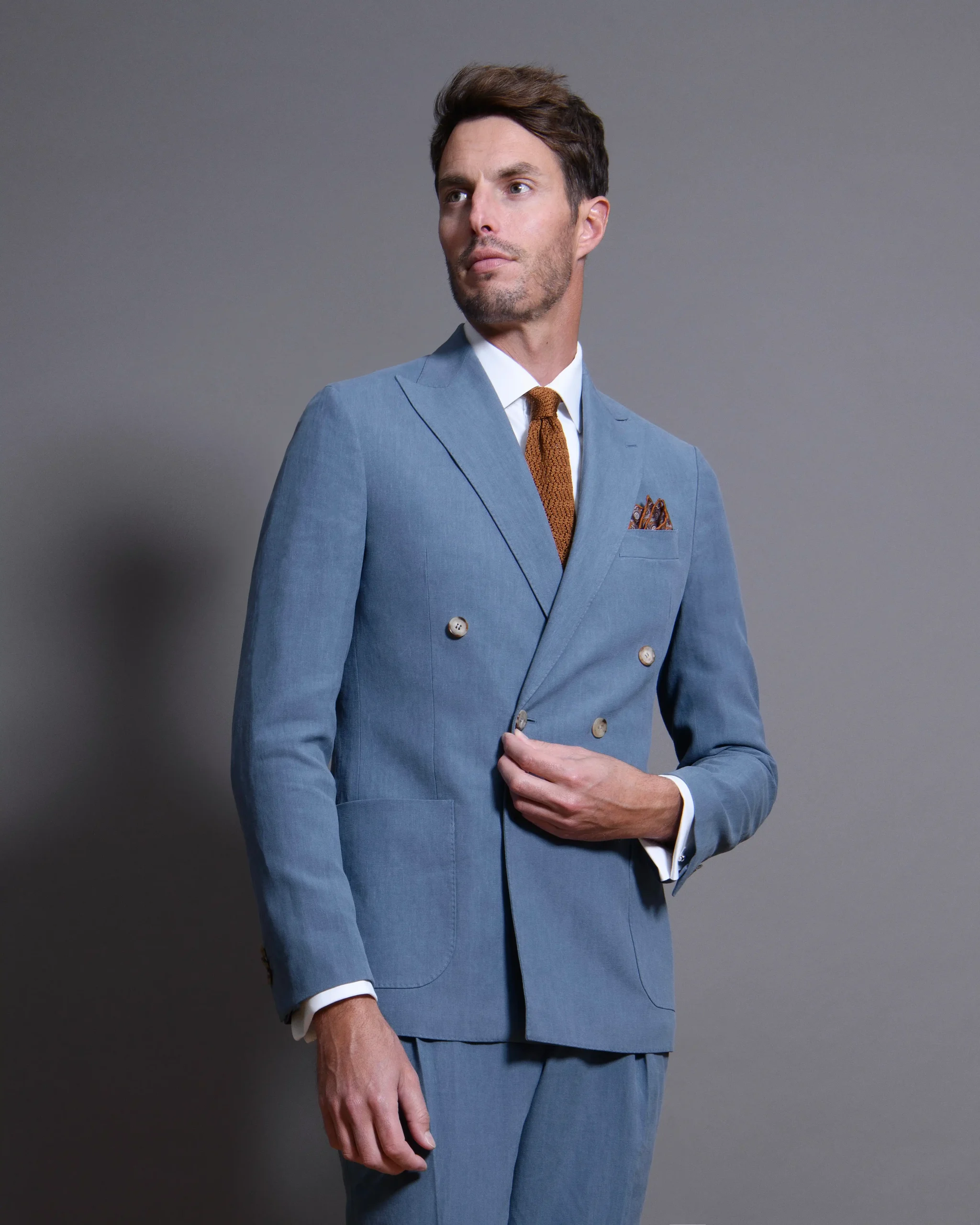 costume en lin pour homme - Artling