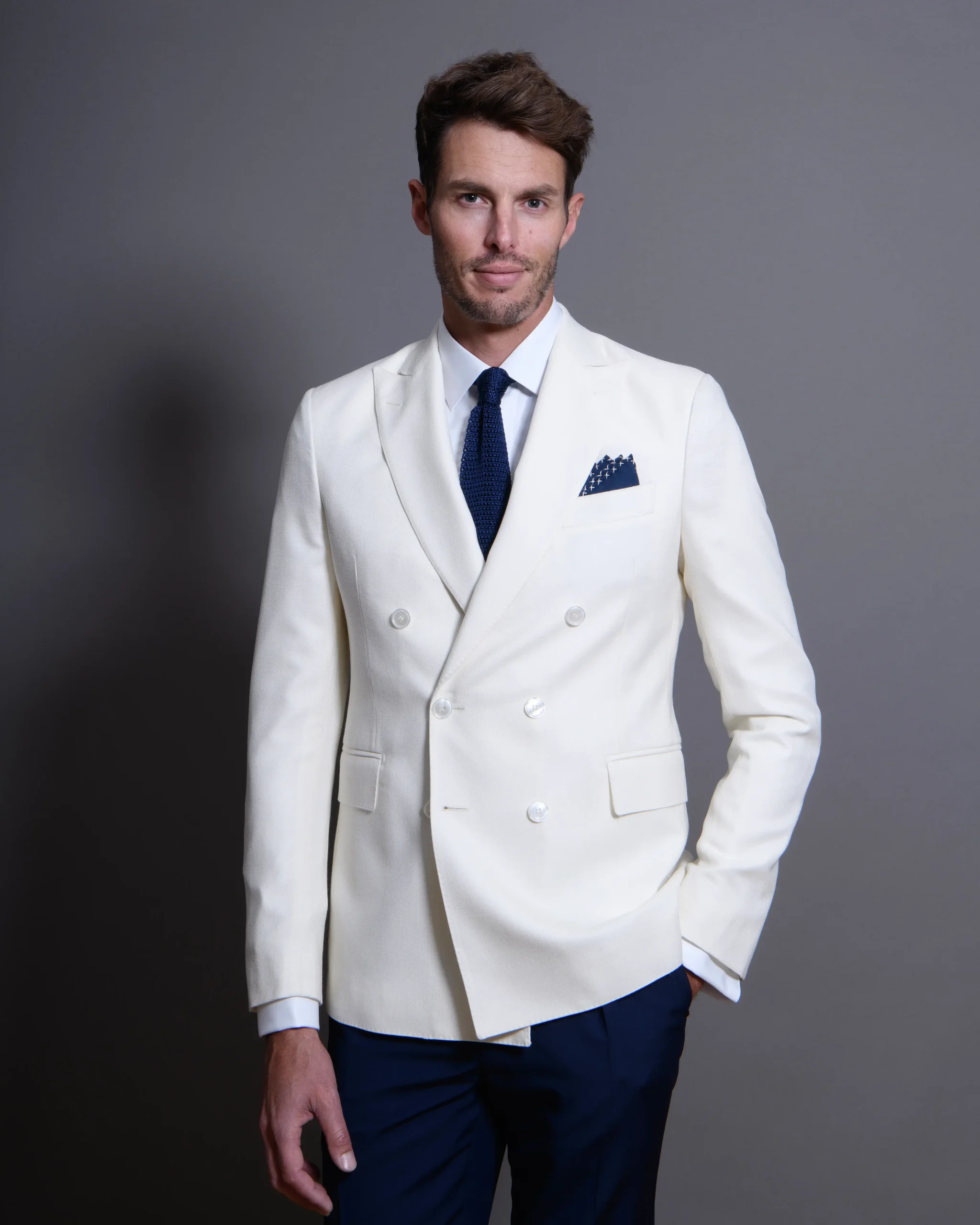 costume blanc pour homme - Artling
