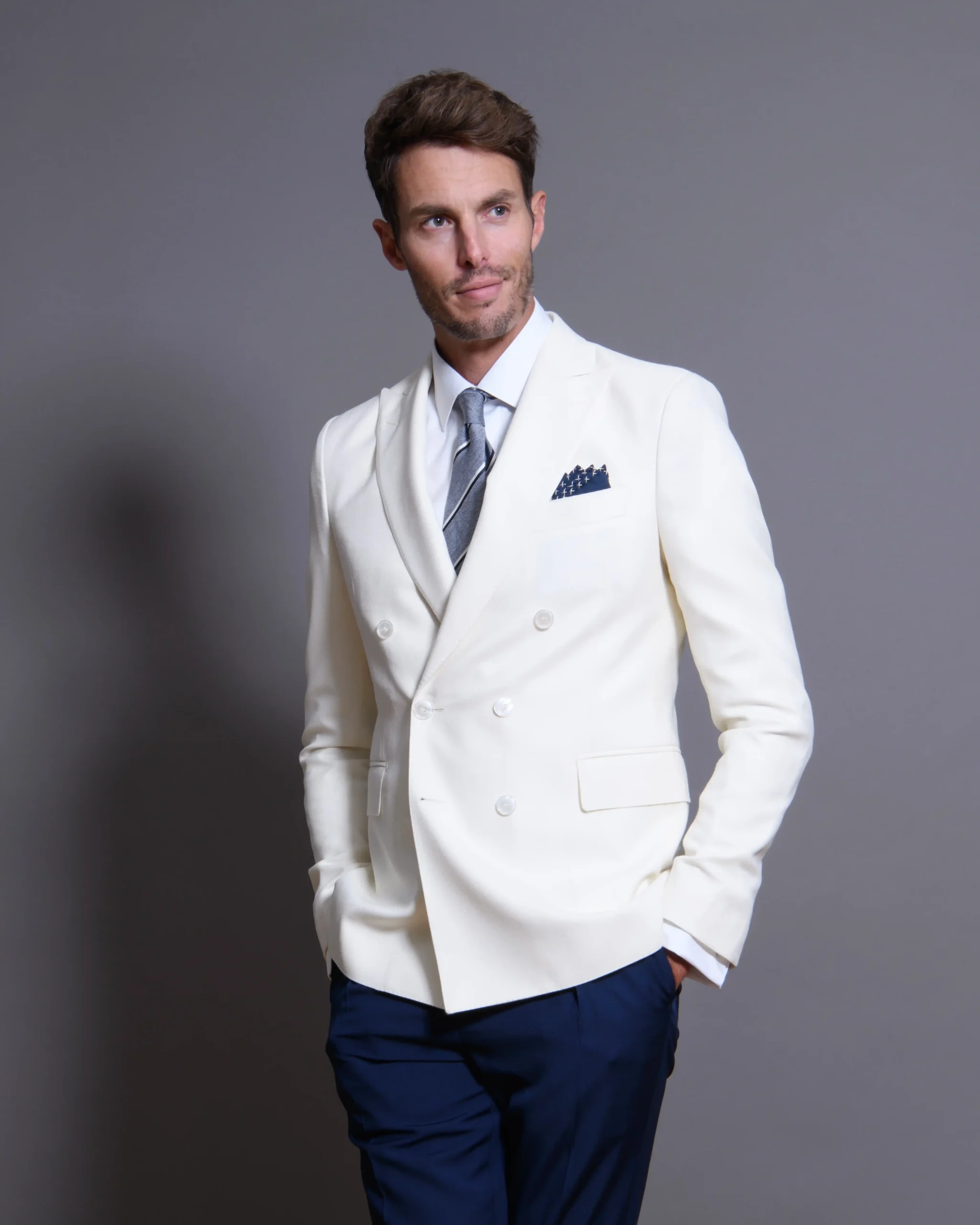 costume blanc pour homme - Artling