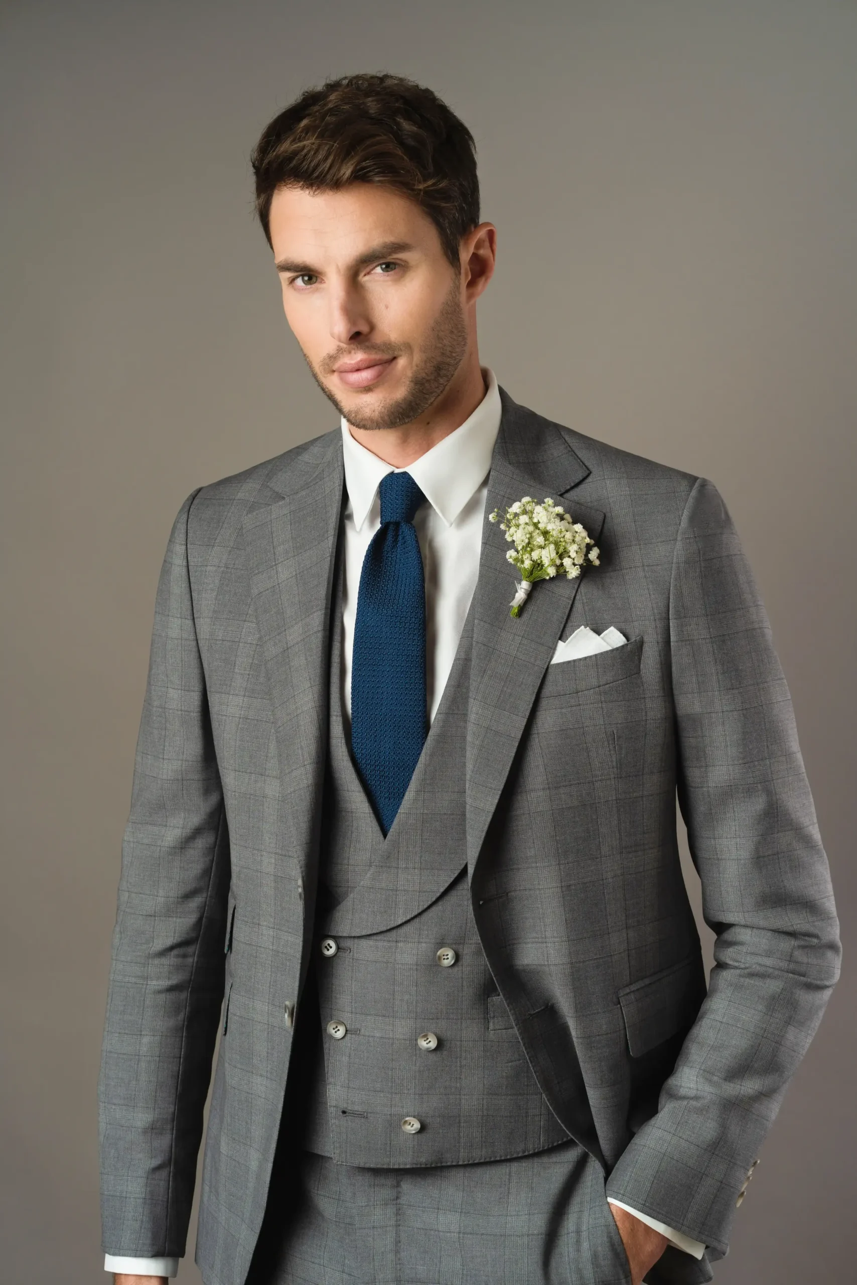 Costume mariage gris homme - Artling