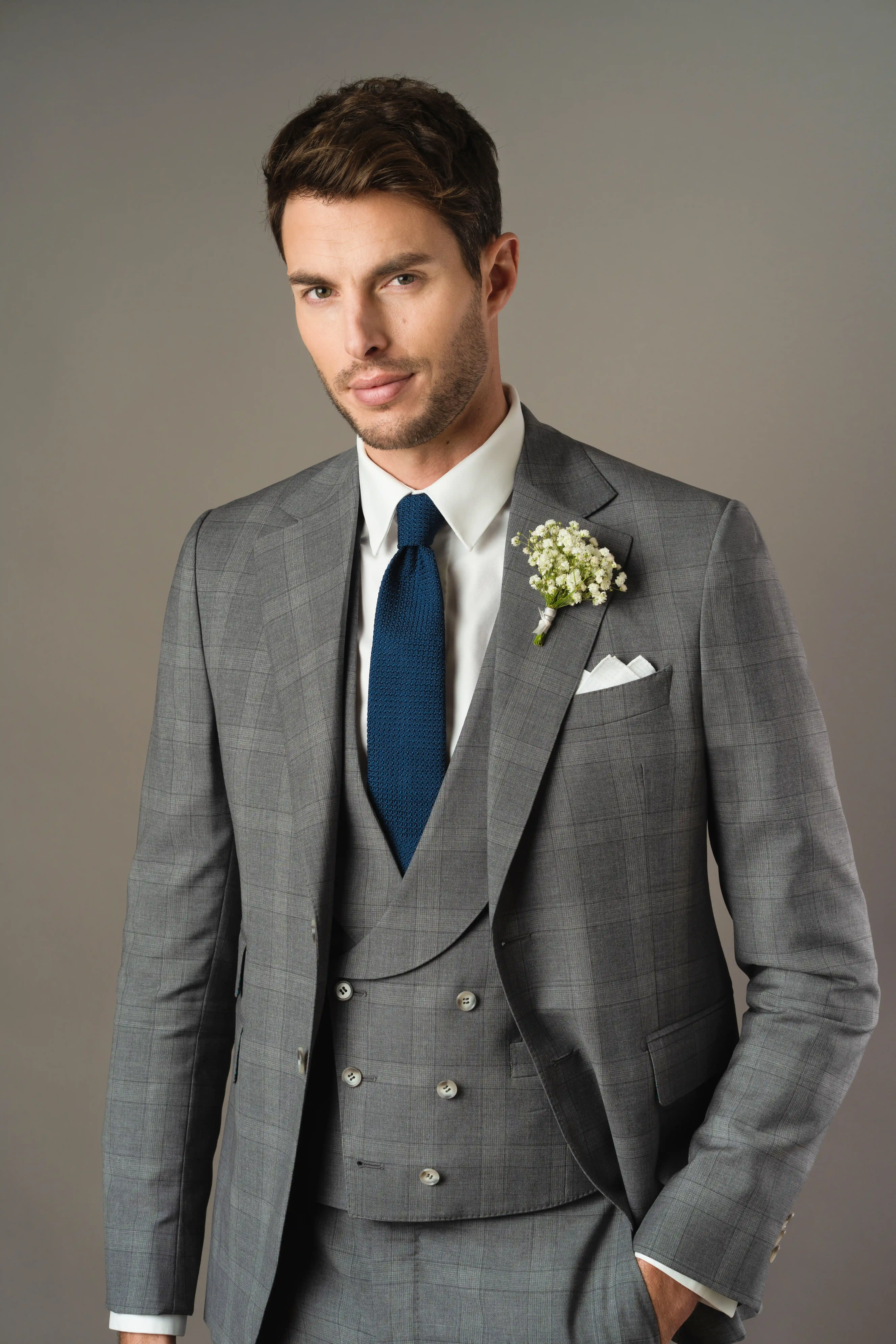Costume mariage gris homme - Artling