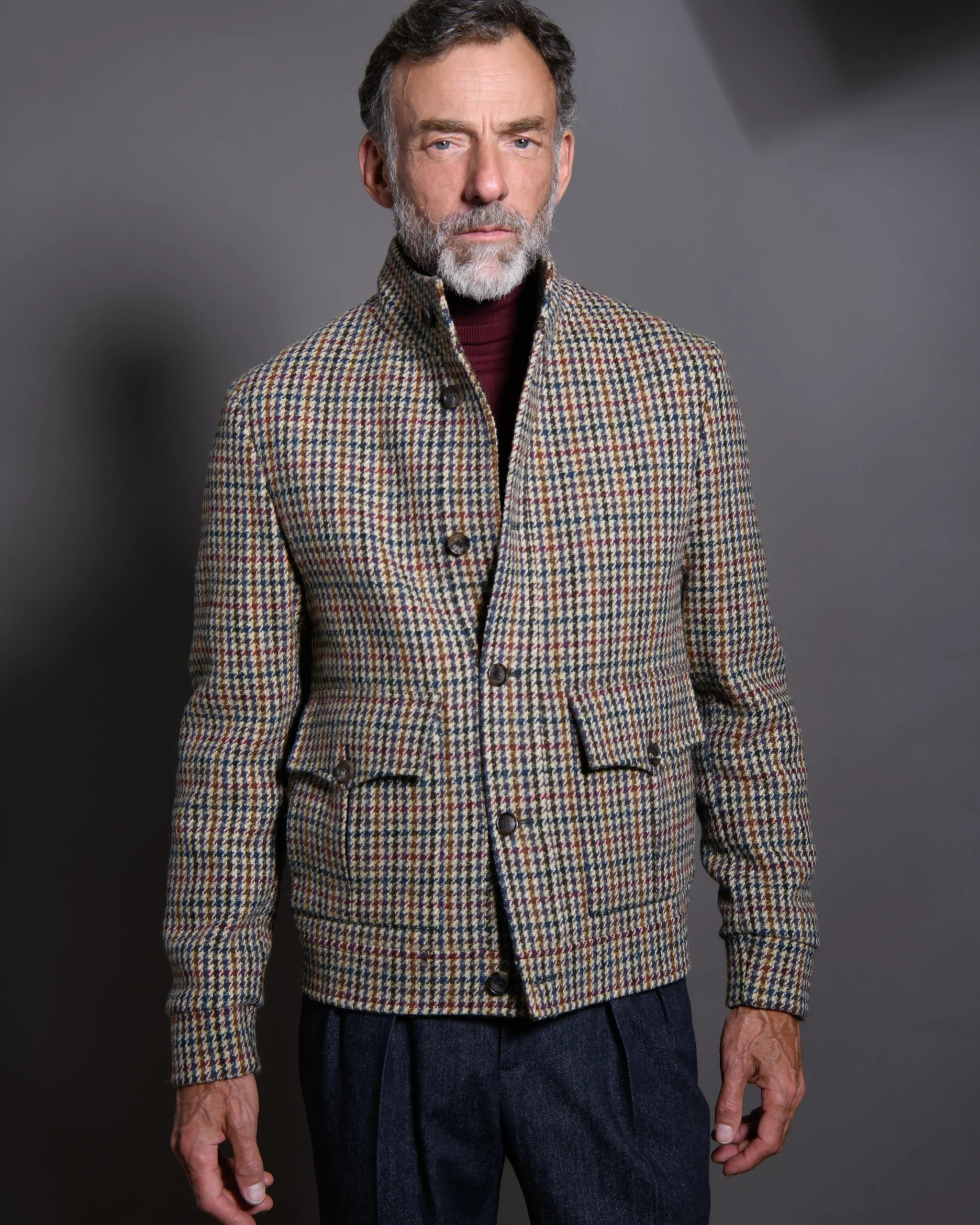 Veste en tweed pour homme
