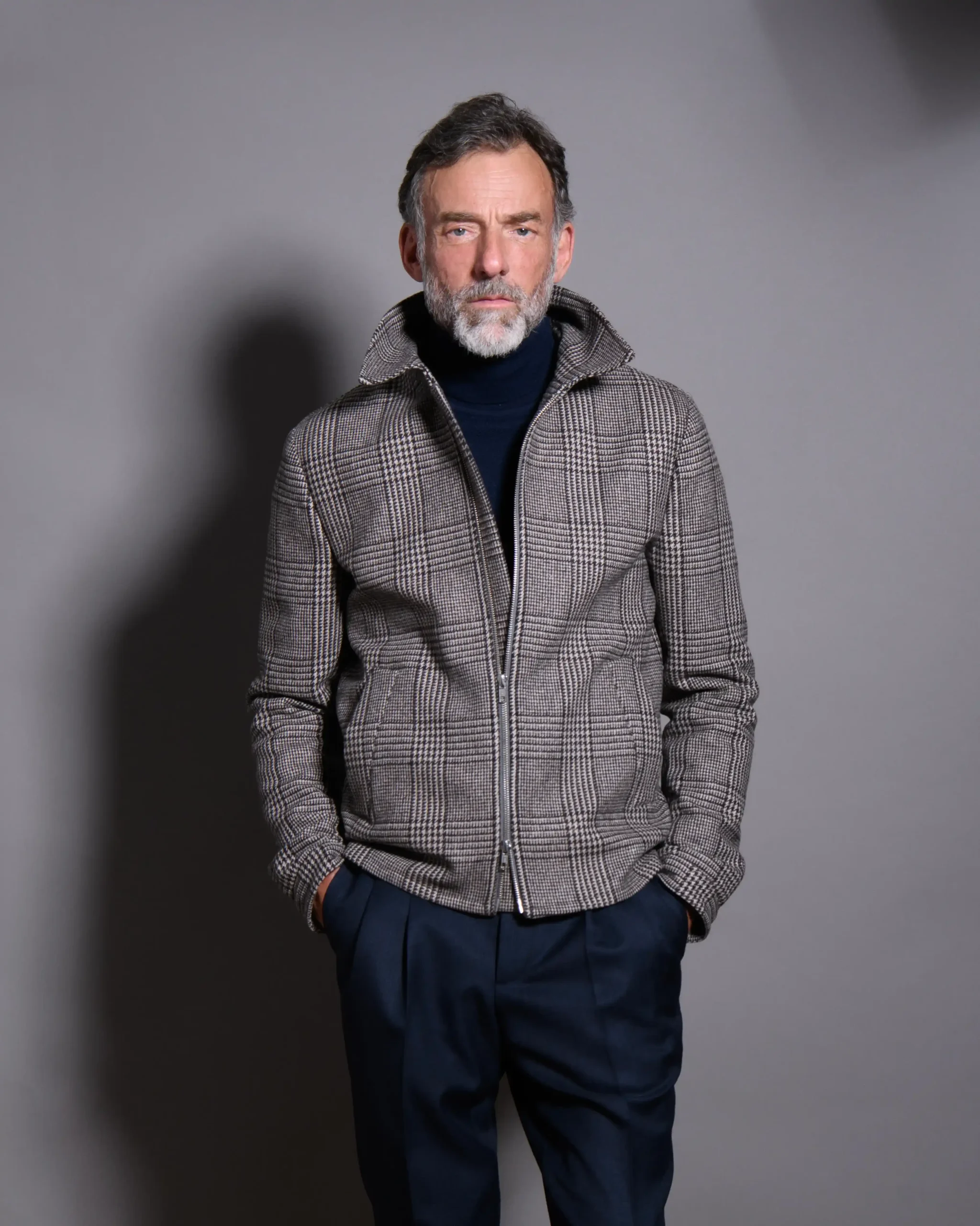 Veste en tweed pour homme